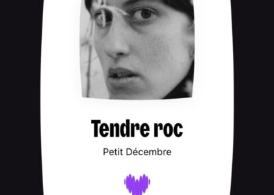 Petit décembre, Tendre roc (single)