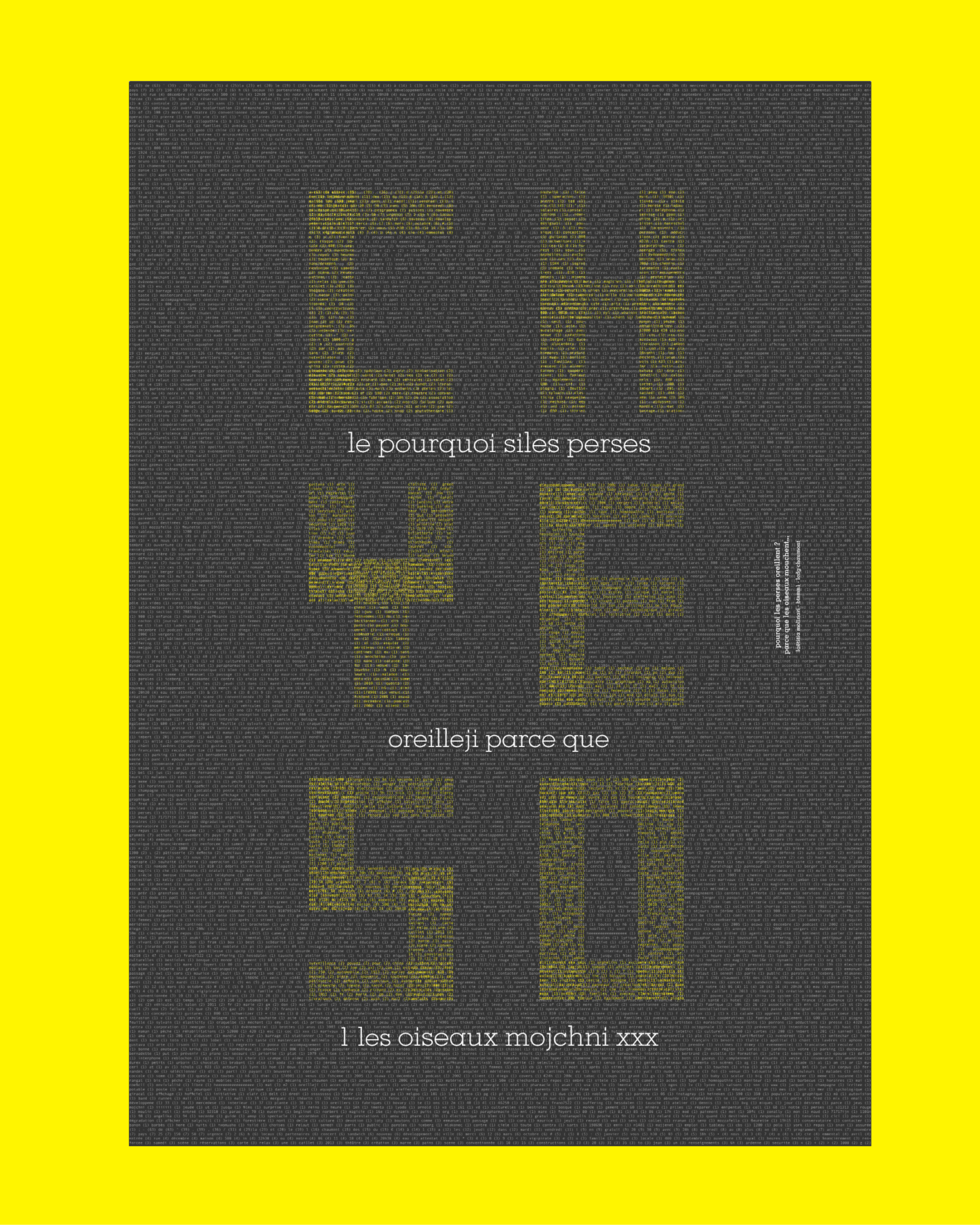 Typographic safari – Graphic Design Biennial Chaumont 2019