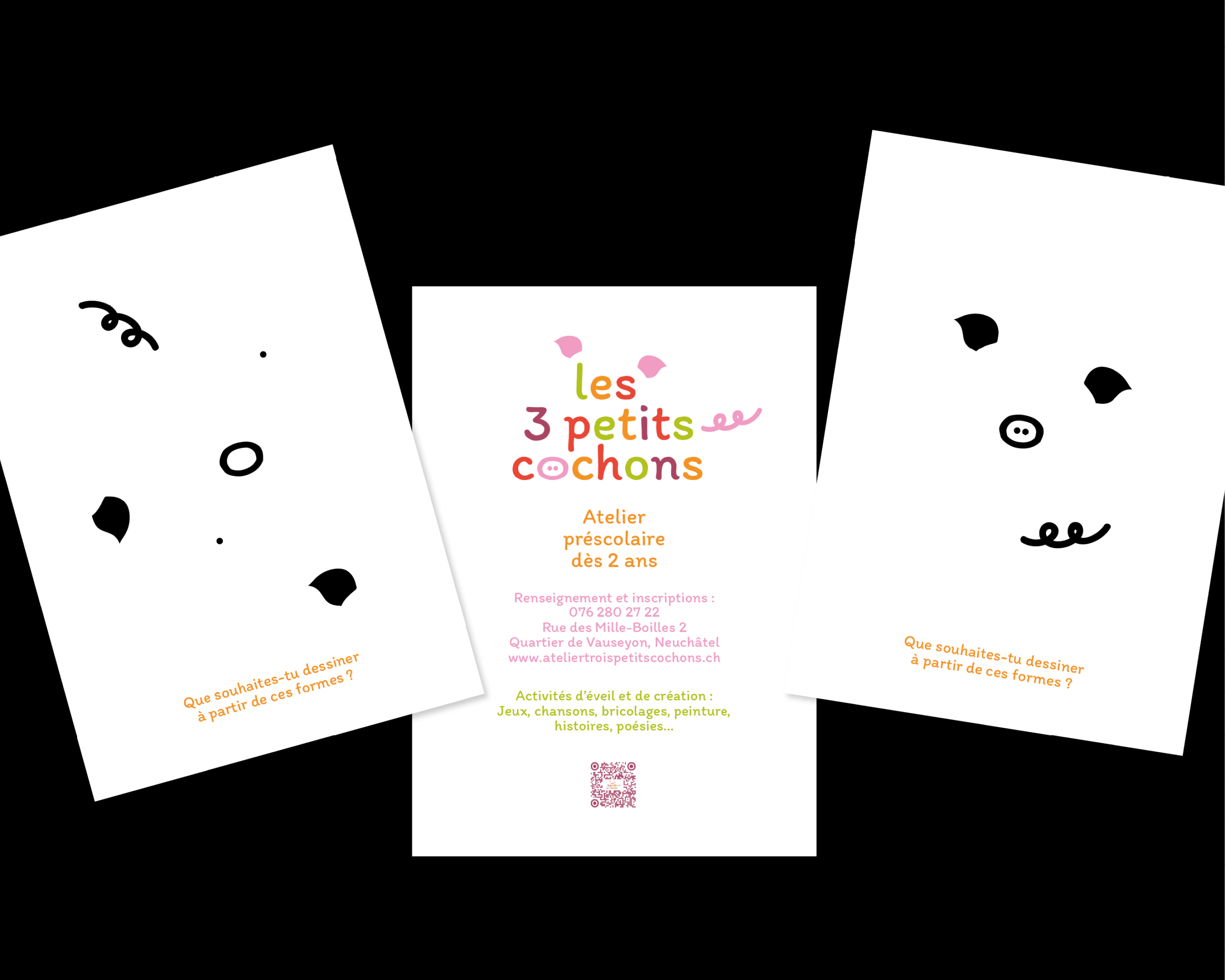 L&rsquo;atelier des 3 petits cochons