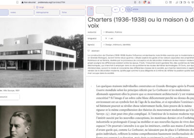 Design research line “Design, interiors, identities”