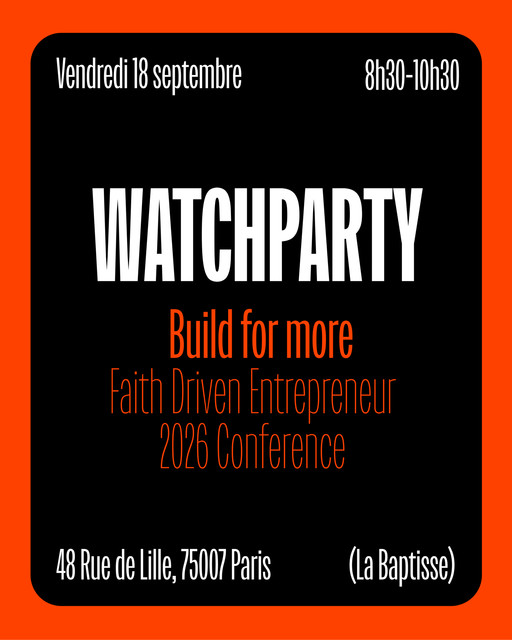 Watchparty Faithdriven Entrepreneurs